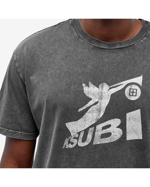 Ksubi Gray Angels Biggie T-Shirt for men