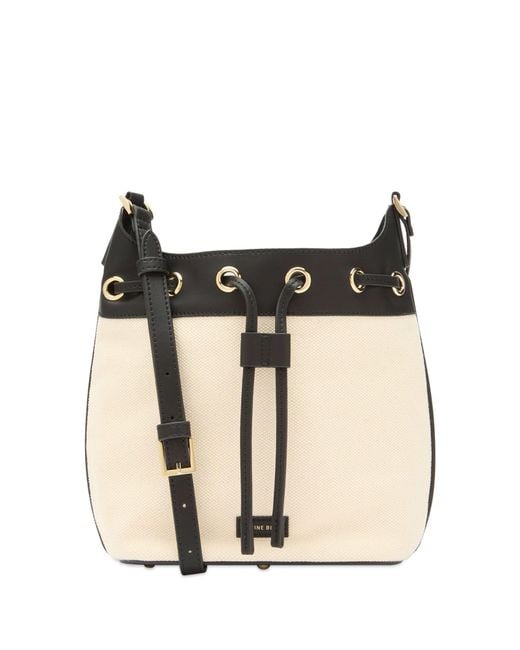Anine Bing Black Mini Alana Bucket Bag