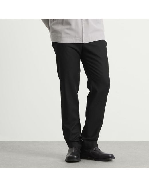 Maison Margiela Black Wool Tailored Trousers for men