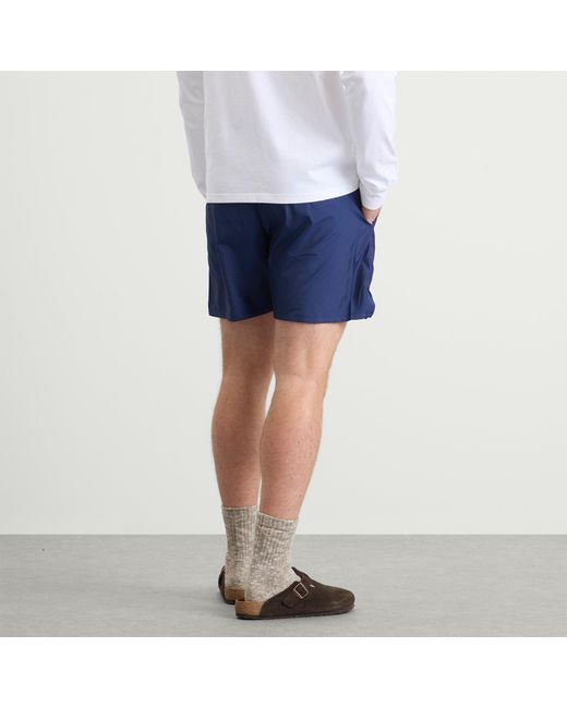 Palmes Blue Oval Tennis Shorts for men