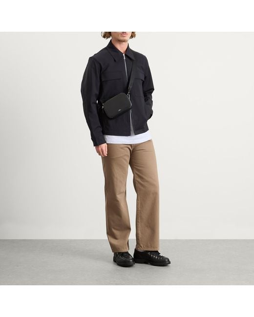 NN07 Blue Alban Zip Jacket for men