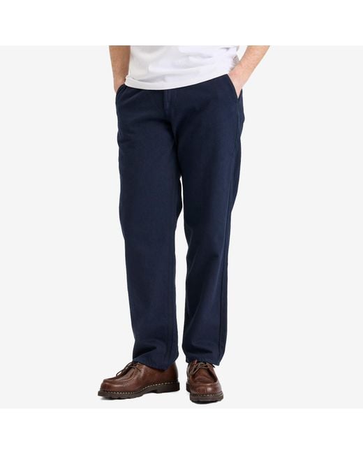 Forét Blue Clay Trousers for men