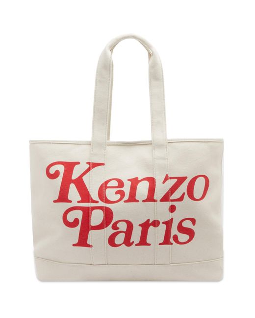 KENZO Red Large Tote for men