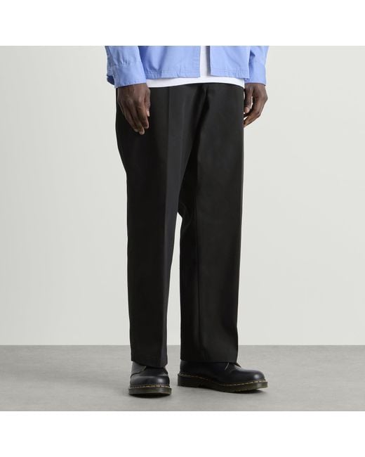 Neighborhood Black Wide Work Pants for men
