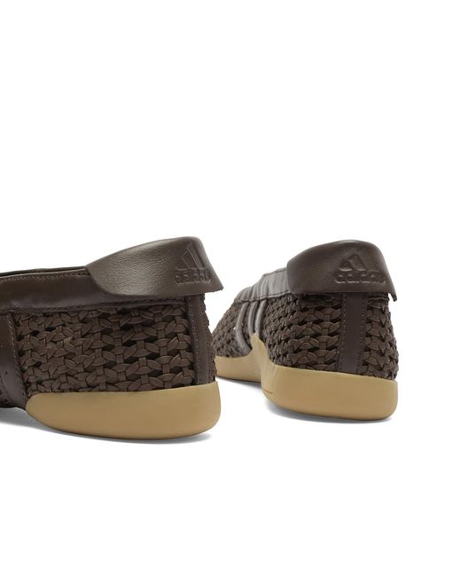 Adidas Brown Taekwondo Mei Ballet Sneaker