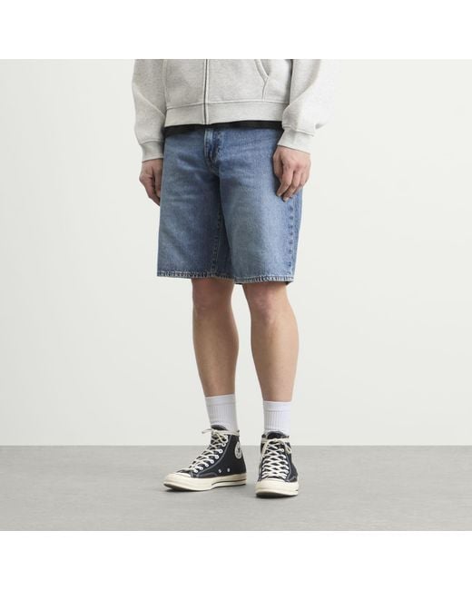 Levi's Blue 478 Baggy Shorts for men
