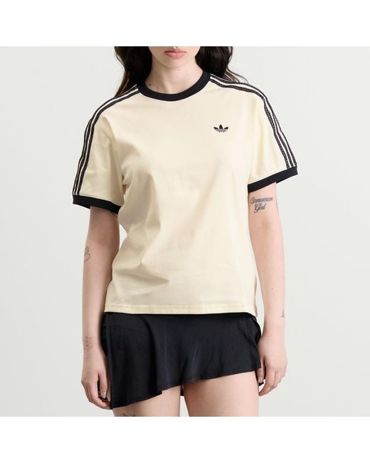Adidas Natural 3 Stripes Tee