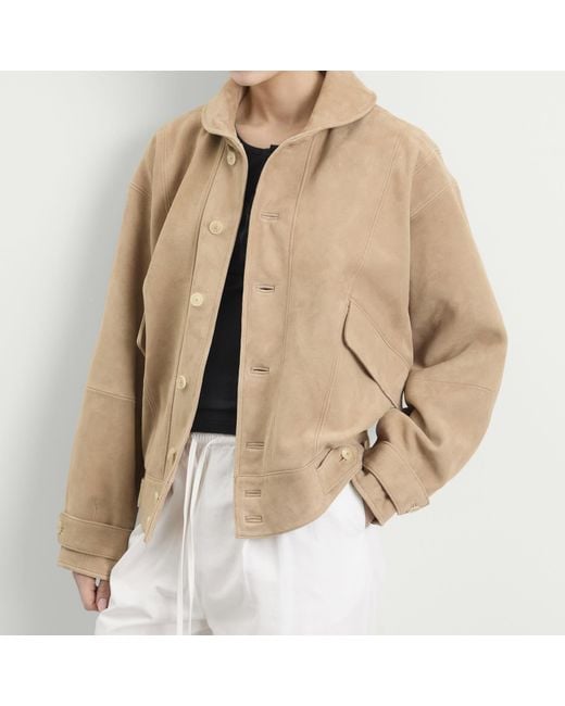 Auralee Natural Suede Blouson