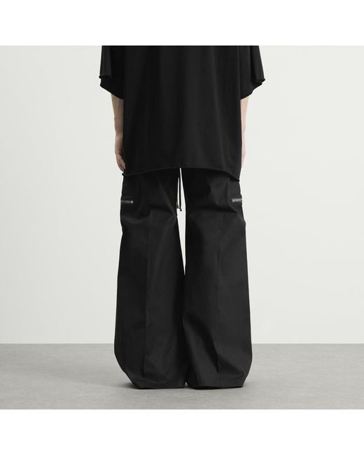Rick Owens Black Heizer Belas Trousers for men