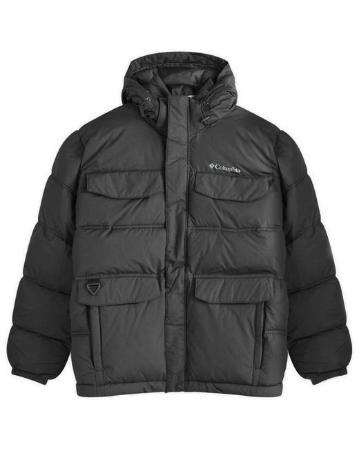 Columbia Black Insulated Puffer Down Jacket for men