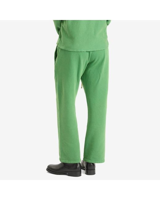 Les Tien Green Heavyweight Classic Pant for men