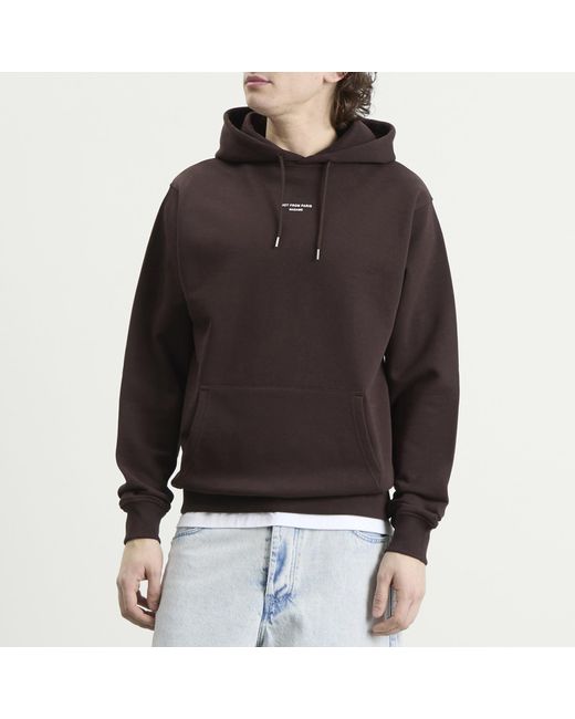 Drole de Monsieur Black Drole De Monsieur Classic Slogan Hoodie for men
