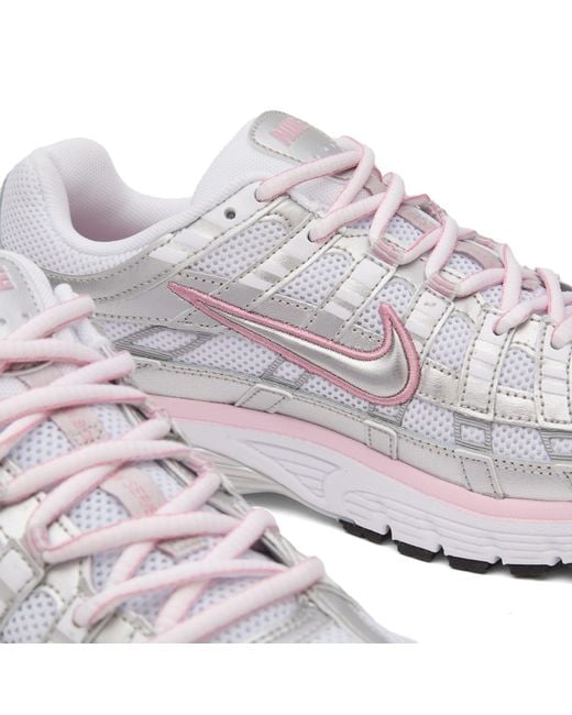 Nike White P-6000 W Sneaker