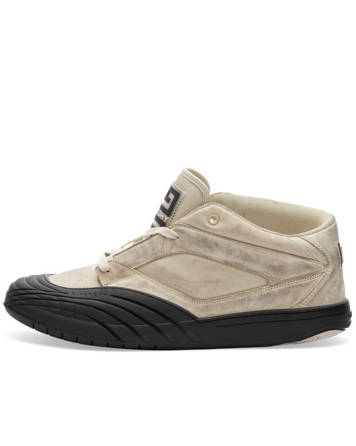 Givenchy White New Line Mid Sneakers for men