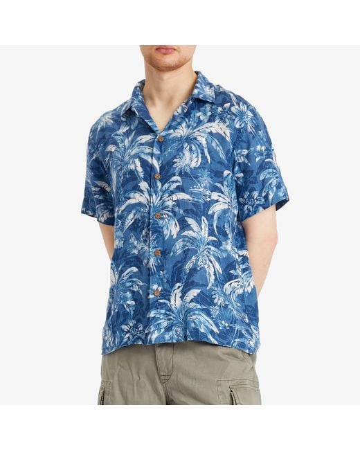 Polo Ralph Lauren Blue Surf Club Vacation Shirt for men