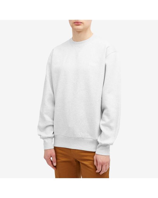 Dickies White Summerdale Sweater for men