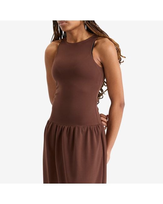 4th & Reckless Brown Shannon Midi Dress