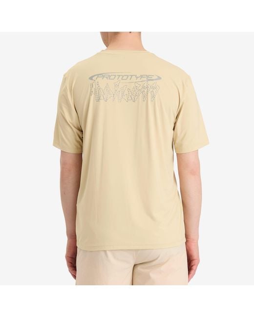 KA_YO_Prototype Natural Solaris Tech T-Shirt for men