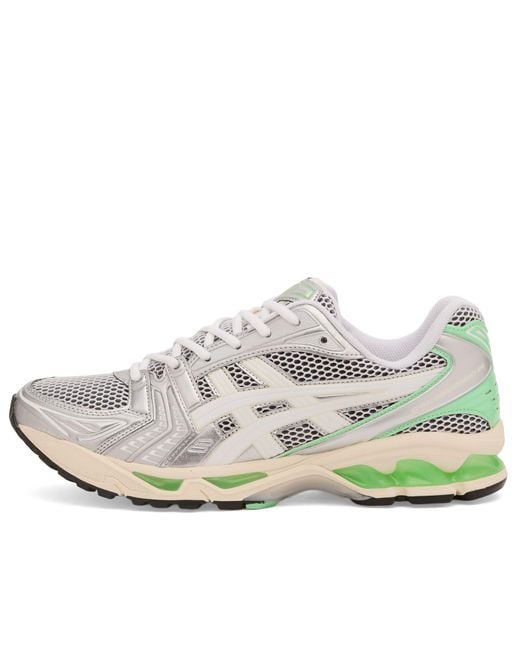 Asics White Gel-Kayano 14 Sneaker