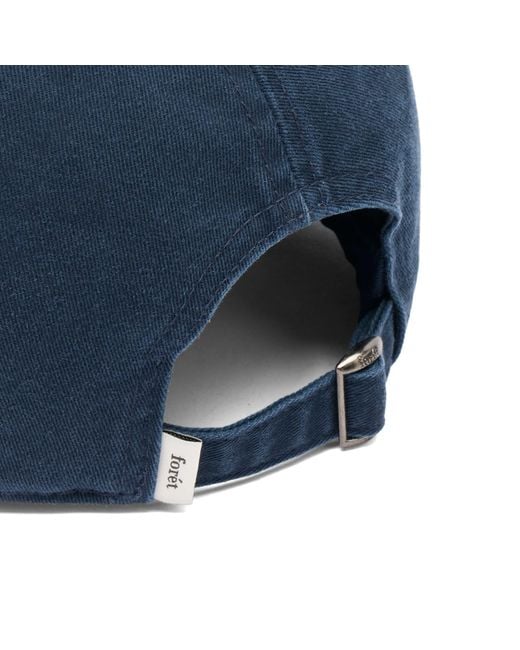 Forét Blue Hawk Washed Cap for men