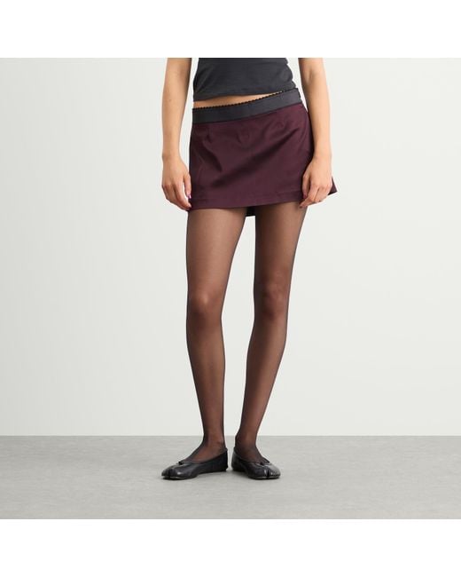 Skims Gray Sheer Tights