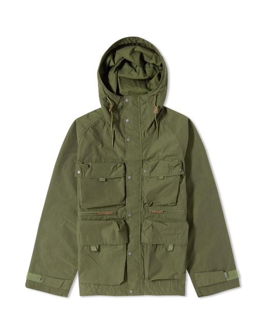 NANGA Green Takibi Mountain Parka Jacket for men