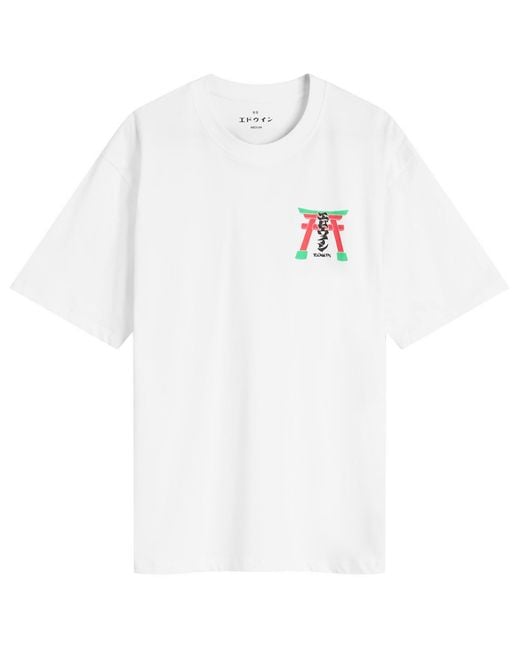 Edwin White Torii T-Shirt for men