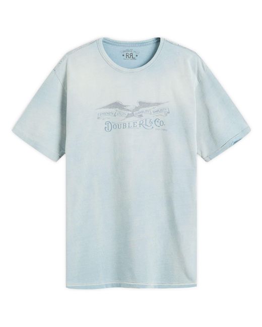 RRL Blue Eagle Graphic T-Shirt for men