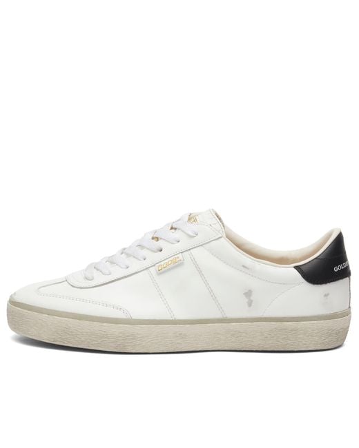 Golden Goose Deluxe Brand White Soul-Star Leather Sneaker for men