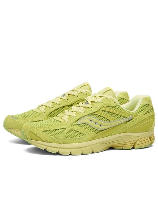 Saucony Yellow X 3Sixteen Guide 7 Sneaker for men