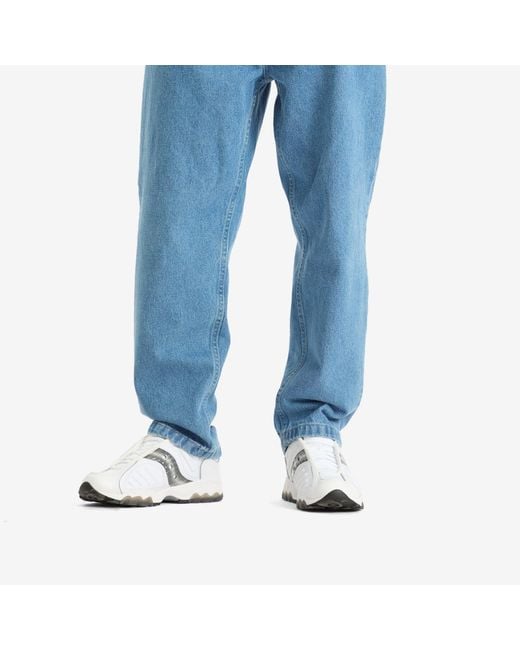 Saucony White Matrix Sneakers for men