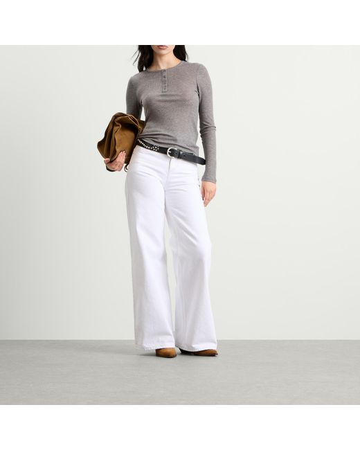Isabel Marant White Lemony Jeans