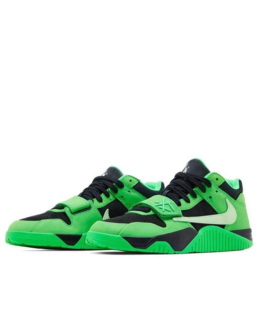 Nike Green Nike X Travis Scott Cj1 T-Rexx Sneaker for men