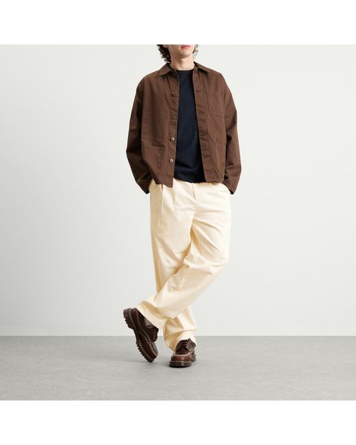 パンツ FRED PERRY Tennis Trousers Fred Perry Twill Tennis Trousers in White for Men | Lyst
