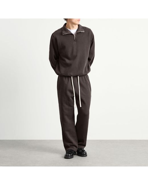 Les Tien Gray Heavyweight Classic Pant for men