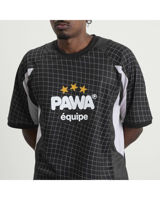 Pawa Speed Sports Black Equipe Football Shirt for men