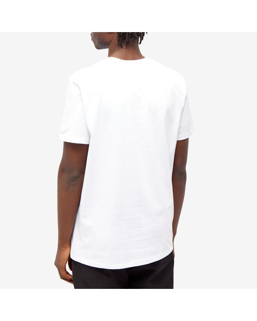 A.P.C. Vpc Logo T-shirt in White for Men | Lyst