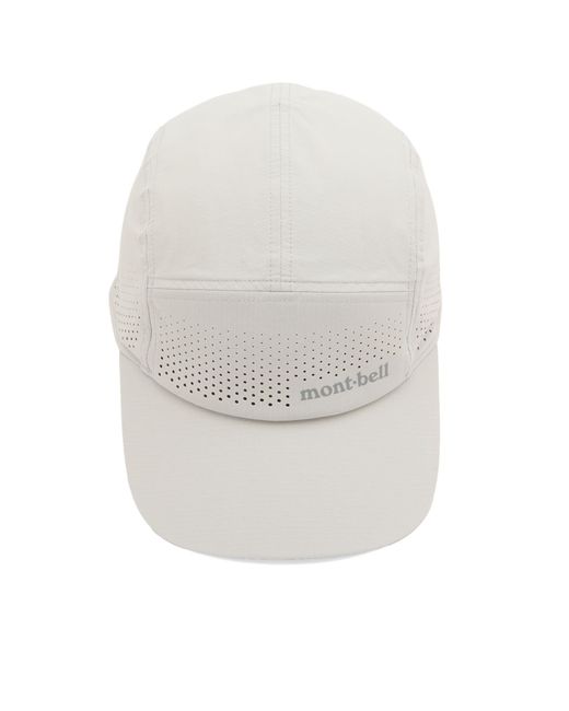 Montbell White Stretch O.D. Dot Cap for men