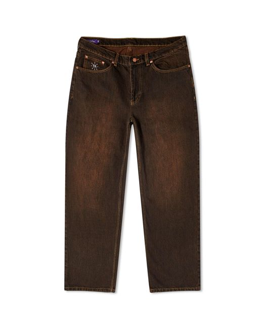 Fucking Awesome Brown Fecke baggy Denim Jeans for men