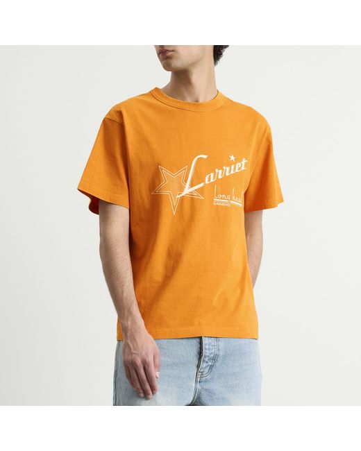 Larriet Orange Haul T-Shirt for men