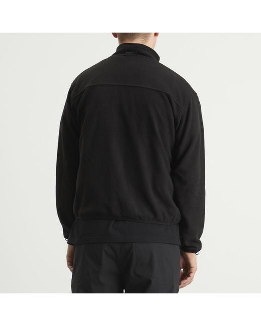 Arte' Black Technical Polar Jacket for men