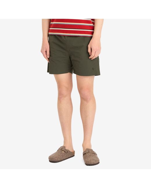 Norse Projects Green Hauge Recycled Nylon Swim Shorts for men