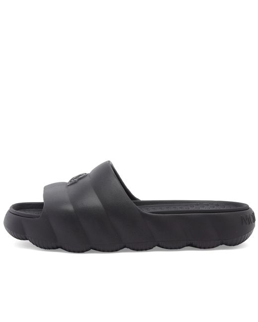 Moncler Black Lilo Slides Shoes