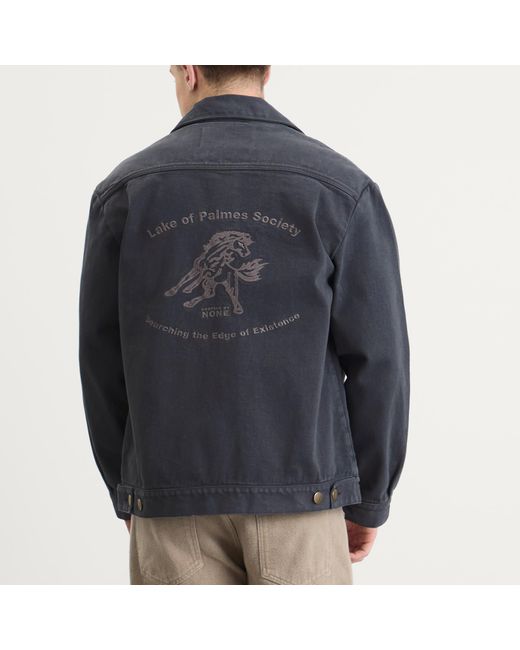 Palmes Blue Lake Zip Jacket for men