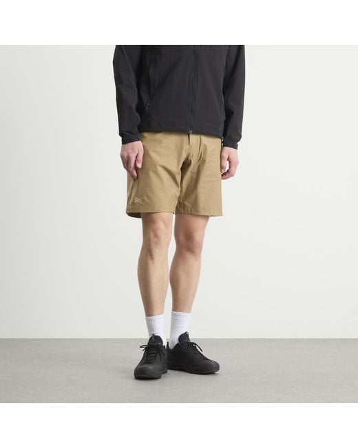 Arc'teryx Natural Kragg Cotton 9" Shorts for men