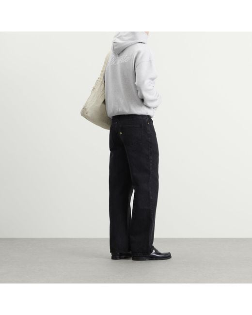 Picante Gray Tailor Chain-Stitch Hoodie for men