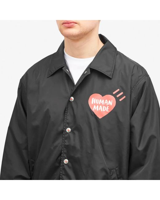 Human Made Black Coach Jacket for men