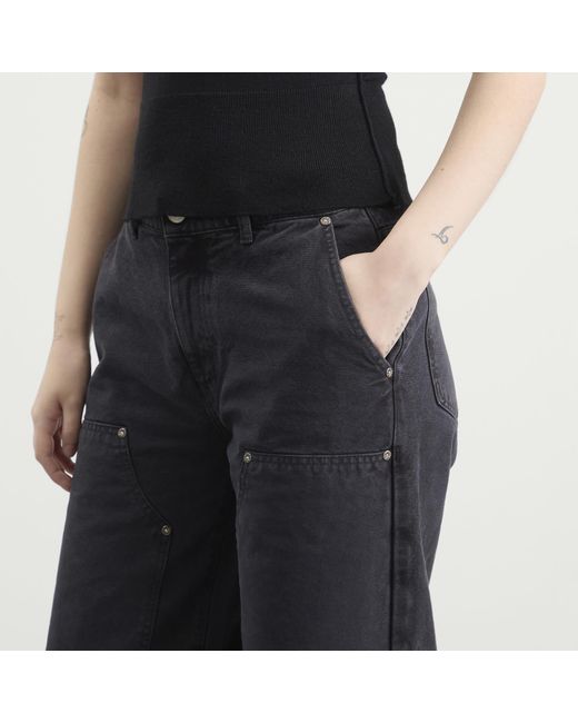 mfpen Gray Double Knee Jeans
