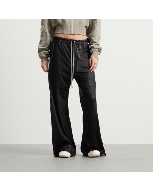 Rick Owens Gray Wide Pusher Pants
