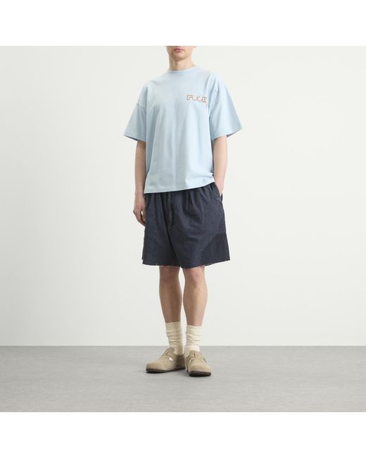 EBIT Blue F Me T-Shirt for men